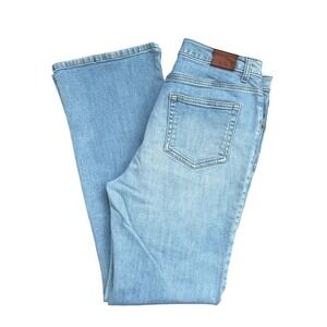 A3 Lands' End Women's‎ Size 10 Original Fit Modern Waist Boot Leg Jeans Stretch